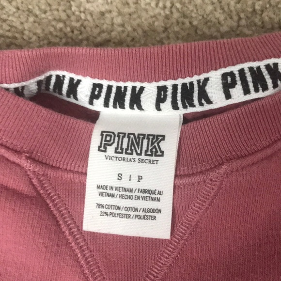 PINK SWEATSHIRT - Picture 2 of 2